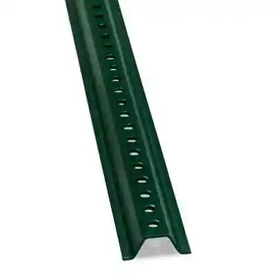 6' U Channel Sign Post Green Baked Enamel Steel 1.12 Lb Medium Weight Pack Of 1 • $28.59