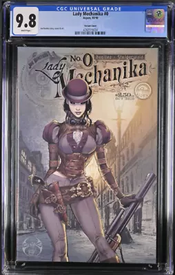 Lady Mechanika #0 CGC 9.8 NM/MT (Aspen 2010) Joe Benitez Variant  • $272.99