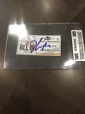 Rakeem Christmas Signed Autographed Game Ticket Cavaliers Vs Mavericks • $29.99