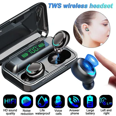 $22.99 • Buy Bluetooth Earbuds For Apple Iphone Samsung Android Wireless Earphone Waterproof