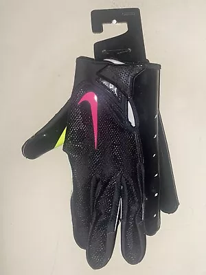 NWT Nike Oregon Ducks Stomp Out Cancer Vapor Jet 7.0 Football Gloves DX5433-030 • $139.99