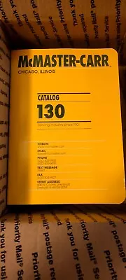 NEW 2024 McMaster-Carr Catalog No. 130 New Chicago Edition • $40