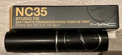 Mac Studio Fix Nc35 Soft Matte Foundation Stick Full Size 9g • £22.99