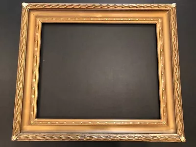 Belgium Antique Arts & Crafts Gold Gilt Newcomb Macklin Style Picture Frame 9b • $375