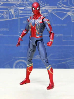£8.99 • Buy Avengers 3 Infinity War Iron Spiderman 15cm Action Figure Collection Kids Toy