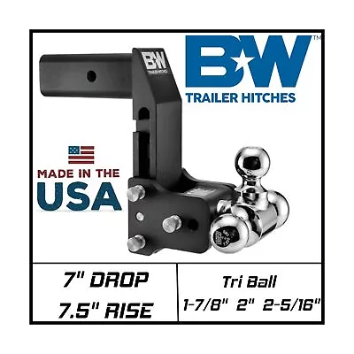 B&W Trailer Hitches B&W MultiPro Tow & Stow - Fits 2.5  Receiver Tri-Ball (1... • $422.94