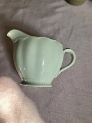 Grindley Petalware Pale Green Milk Jug Good Used Condition • £3.99