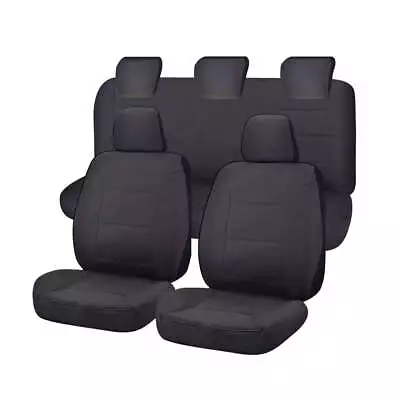 Heavy Duty Canvas Seat Covers For Ford Ranger Dual Cab Px Series (2011-2015) • $125.85