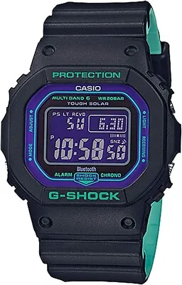 Casio G-Shock GWB5600BL-1 Black Teal BNIB. • $186.68