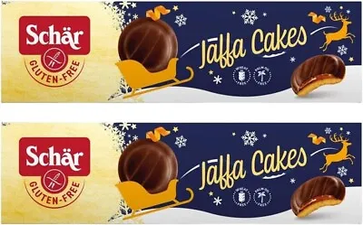 2x150g SCHAR JAFFA CAKES Orangino Gluten Free Biscuits Sweets Snacks Packs • £13.49
