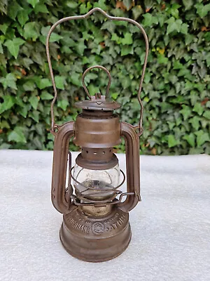 Vintage Small German Kerosene Lantern Feuerhand No. 75 Atom Early Version 1930s • $450