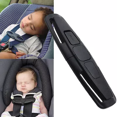 Baby Car Safety Seat Strap Belt Lock Buckle Latch Harness Chest Child Clip Knots • £4.19