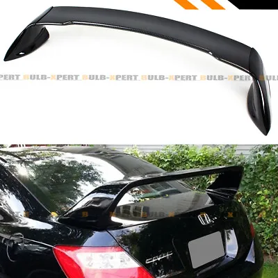 For 06-11 8th Honda Civic 2dr Mug Rr Style Trunk Spoiler W/ Carbon Look Mid Wing • $139.99