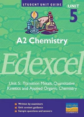 A2 Chemistry Edexcel: Unit 5: Transition Metals Quantitative K .9780860038740 • £3.99