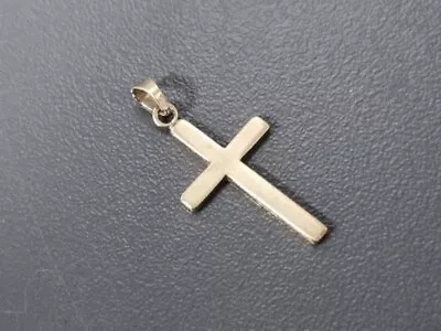 9ct Yellow Gold Cross AS 049500102692  Bk • £49.99