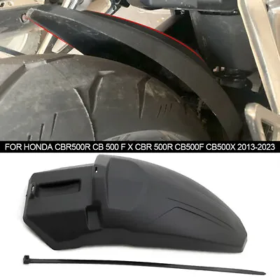 Motorcycle Rear Fender Mudguard Forward Extension Splash Guard Cover For Honda • $24.09