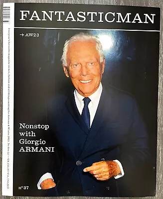 Fantastic Man Magazine - Autumn / Winter 2023 - Giorgio Armani -  Brand New • $24.99