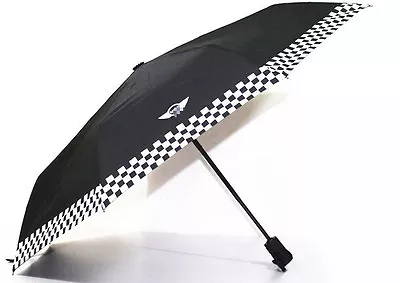 For Mini Cooper Portable Automatic Folding Umbrella Umbrellas Checkered Style • $29.99