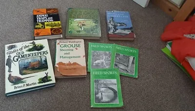 Bundle Of Grouse Gamekeeping Shooting Field Sports Gun Dogs Books. • £16