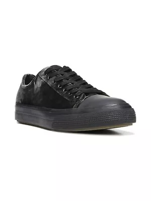 NWOB - Vince Mens Tiller Low-top Velvet Sneakers BLACK Size 11M • $129.99