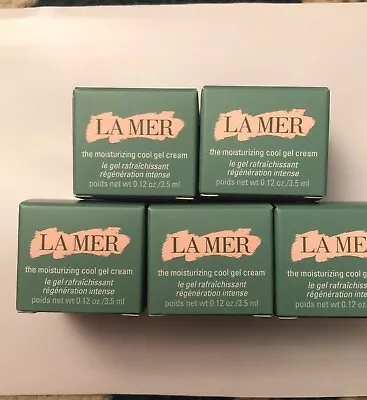 5x La Mer The Moisturizing Cool Gel Cream Sample 3.5ml Each • $60