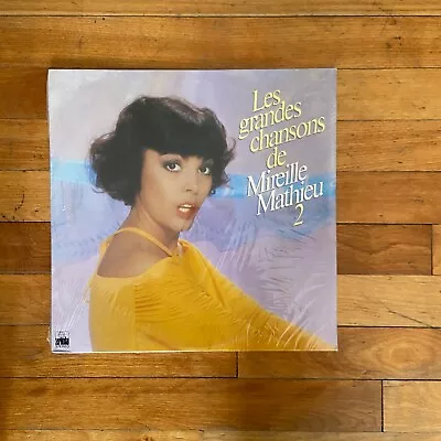 Les Grandes Chansons De Mireille Mathieu 2 Vinyl LP Stereo 25 793 IT Sealed • $49.65