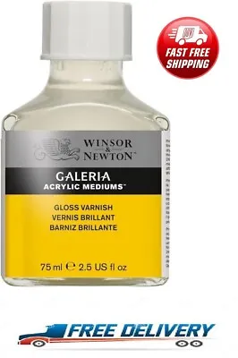 Winsor And Newton Galeria 75ml Gloss Acrylic Varnish • £9.99
