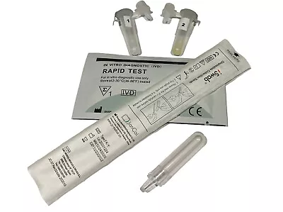 £7.95 • Buy 2 X GP Chlamydia Test (Male/Female) Swab Tests STI STD Screening Kit CE Discrete