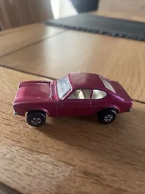 Matchbox Lesney Superfast 54 Ford Capri In Purple-pink With Tow Bar. 1970 • £0.99