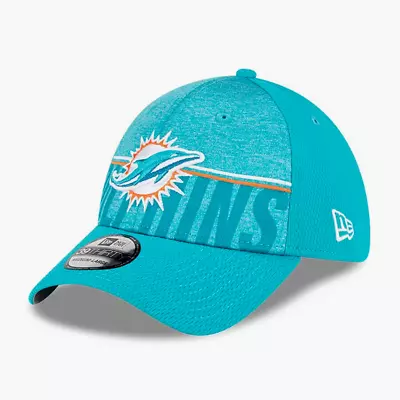 Miami Dolphins New Era 2023 Training Camp  39THIRTY Flex Hat~ Aqua • $29.99