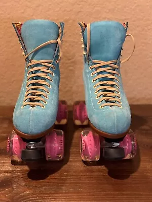 Moxi Lolly Barbie Malibu Skates True Blue UGC Fast Shipping Size 8 • $375