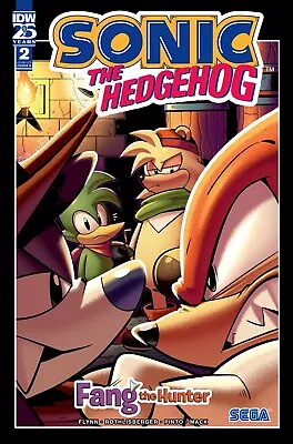 Sonic The Hedgehog Fang Hunter #2 Cover B Rothlisberger - Presale Due 22/02/24 • £4.25