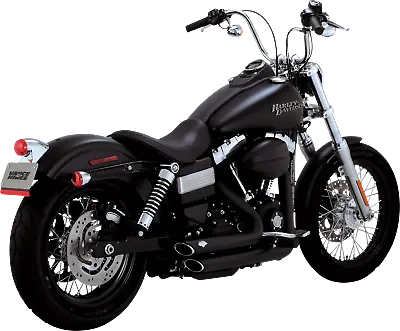 Vance & Hines Shortshots Staggered Exhaust System 2012-2017 Harley Dyna 47327 • $899.99