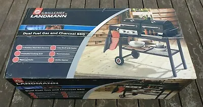 Grillchef By Landmann Dual Fuel Gas And Charcoal BBQ - Brand New Boxed • £260