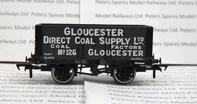 Bachmann 37-2022K USED 7 Plank Fixed End Wagon Gloucester Direct Coal OO Gauge • $23.18