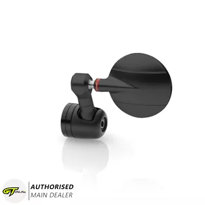 Rizoma Spy-R Bar 57mm End Mirror Black BS185B Bi-Position Fits Various Models • $170.50