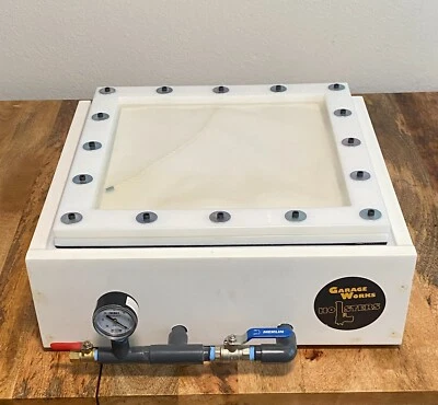 $225 • Buy 12  X 12  Vacuum Press Machine Thermoform Plastic Forming Box Table Kydex