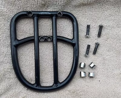 $139.33 • Buy Harley V ROD VRSC VRSCAW VRSCDX VRSCX 07-11 OEM Black Luggage Rack W/Hardware GC