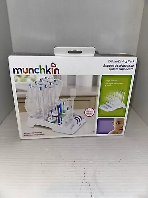 MUNCHKIN Deluxe Bottle Drying Rack Built In Reservoir *NEW* Open Box • $17.99