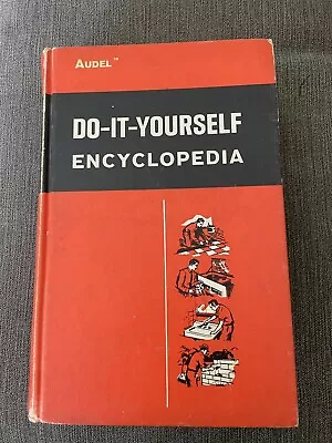 Vintage Audel Vol 1 Book Do It Yourself Encyclopedia Manual-1968 • $9.49
