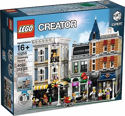 LEGO 10255 Creator Assembly Square - Brand New In Box - Free Gifts Offer! • $520.11