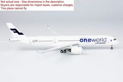 1:400 NG Model Finnair A350-900 OH-LWB One World #39039 Diecast Metal Plane • $57