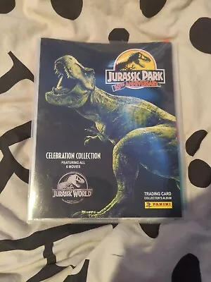Panini Jurassic Park 30th Anniversary Complete Series 1-195 Full Card Set Binder • £6.50