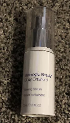 Cindy Crawford Meaningful Beauty Glowing Serum 15ml/0.5 FL Oz Sealed • $25