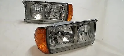 Mercedes Euro Headlights For W123 200 230 240 250 280 300 Sedan Coupe NEW PAIR • $500