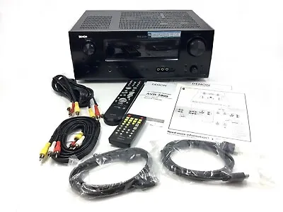 DENON AVR-1909 HDMI Audio Video 7.1 Receiver Multi Zone With Remotes Bundle • $119.97