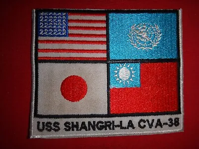 US Navy Aircraft Carrier USS SHANGRI-LA CVA-38 Patch • $12.95