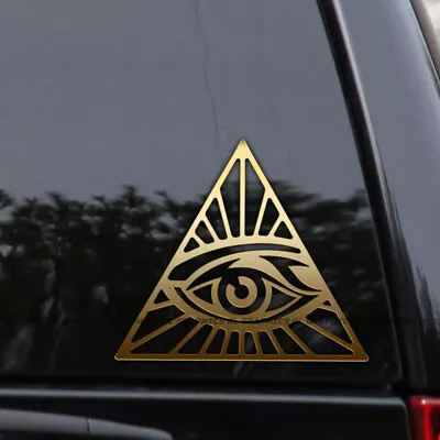 Illuminati All Seeing Eye Decal Sticker Masonic Car Truck Window Laptop  • $8.95