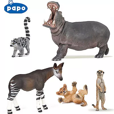 PAPO Wild Animal Kingdom AFRICA - Choose For 42 Different Animals All With Tags • £3.49