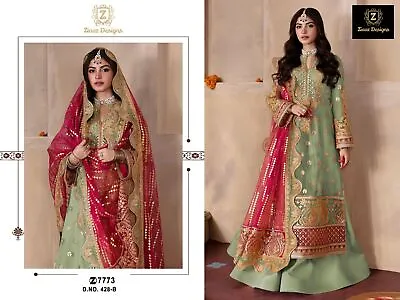 Wedding Bridal Lehnga Choli Lehenga Indian/pakistani Women Bollywood Designer • $58.64